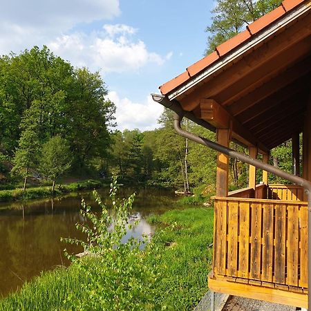 Ferienwohnung Und Sommerhaus Unter Der Burg Falkenberg  Buitenkant foto