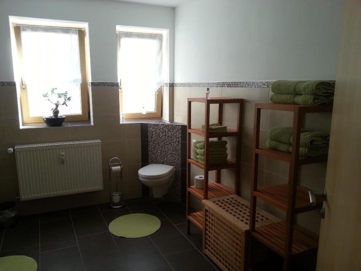Ferienwohnung Und Sommerhaus Unter Der Burg Falkenberg  Buitenkant foto