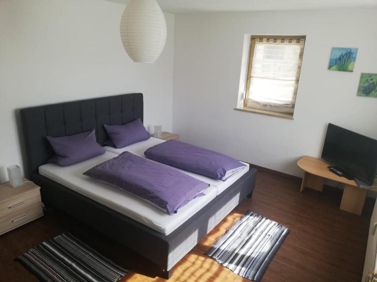 Ferienwohnung Und Sommerhaus Unter Der Burg Falkenberg  Buitenkant foto