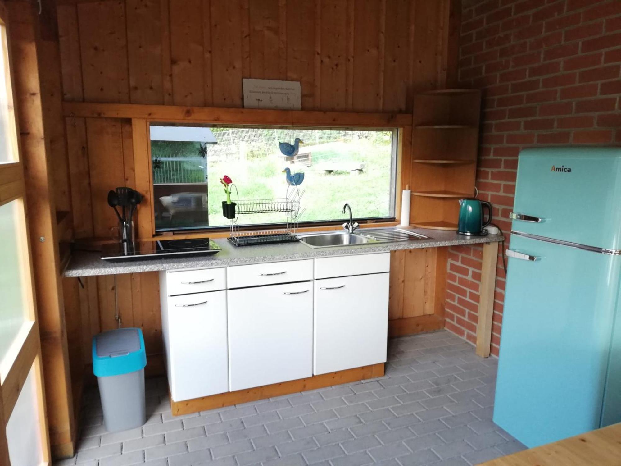 Ferienwohnung Und Sommerhaus Unter Der Burg Falkenberg  Buitenkant foto