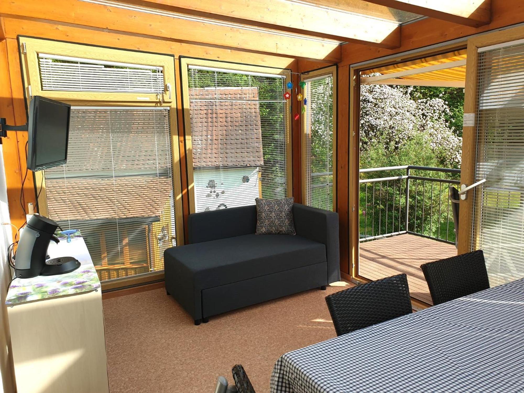 Ferienwohnung Und Sommerhaus Unter Der Burg Falkenberg  Buitenkant foto